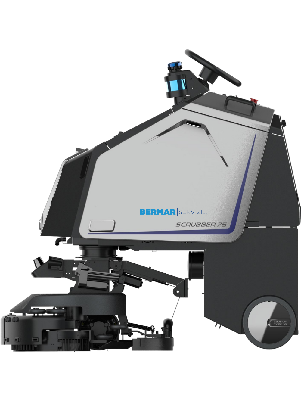 Lavapavimenti Industriale Automatica Gaussian SC 75