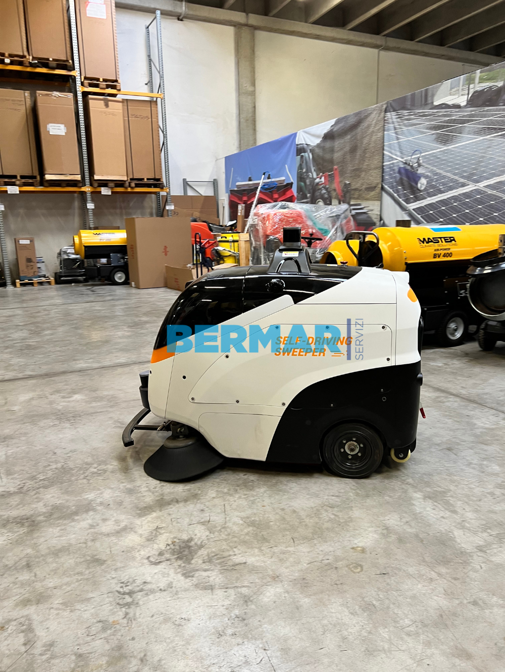 Spazzatrice Industriale Automatica ECOBOT SW 100