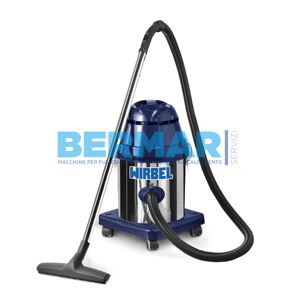 Aspiratore Professionale a Secco Inox 16 L – Wirbel 815 N I