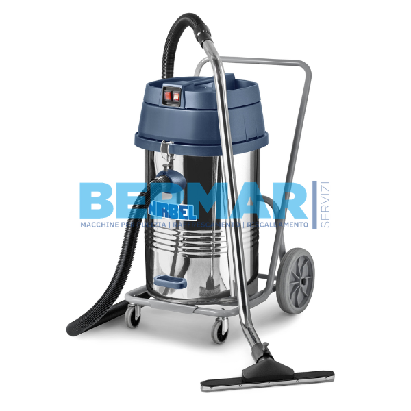 Aspiratore Professionale Solidi-Liquidi 80L 2 Motori – Wirbel 980 IK CBM