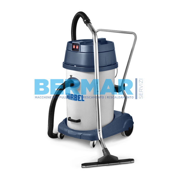 Aspiratore Professionale Solidi‑Liquidi 80L 2 Motori – Wirbel 980 P CBN