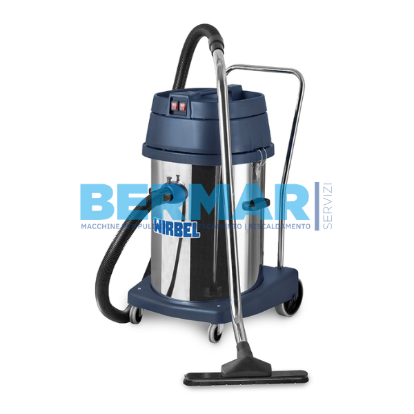 Aspiratore Professionale Solidi-Liquidi 80L 2 Motori – Wirbel 98 IK