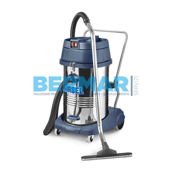 Aspiratore Professionale Solidi-Liquidi 80L 3 Motori – Wirbel 990 IK CBN