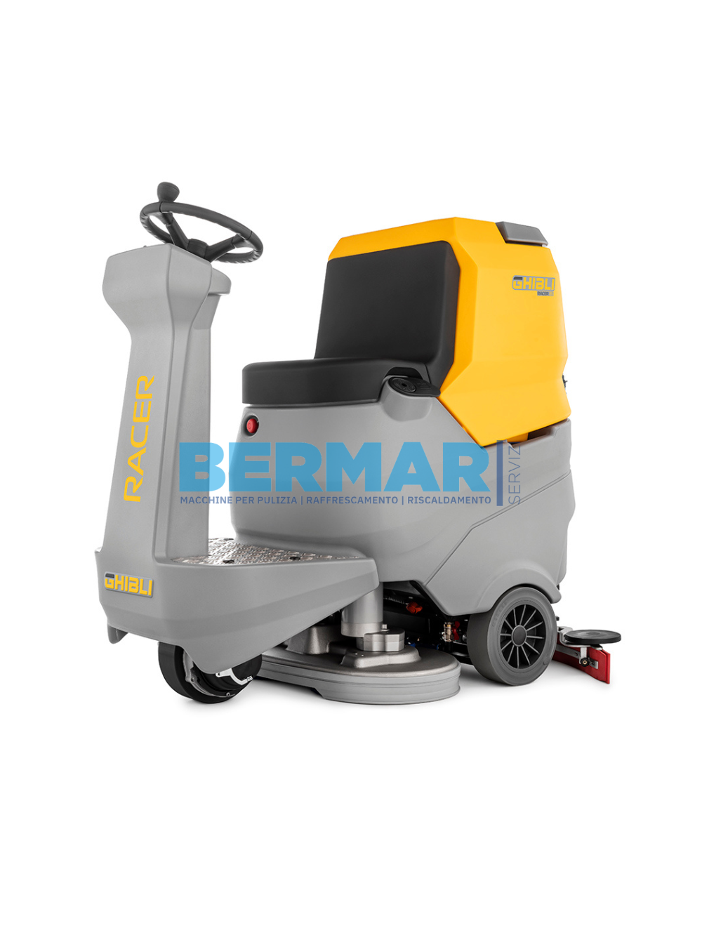 Lavapavimenti uomo a bordo Ghibli Racer R 85 FD 75