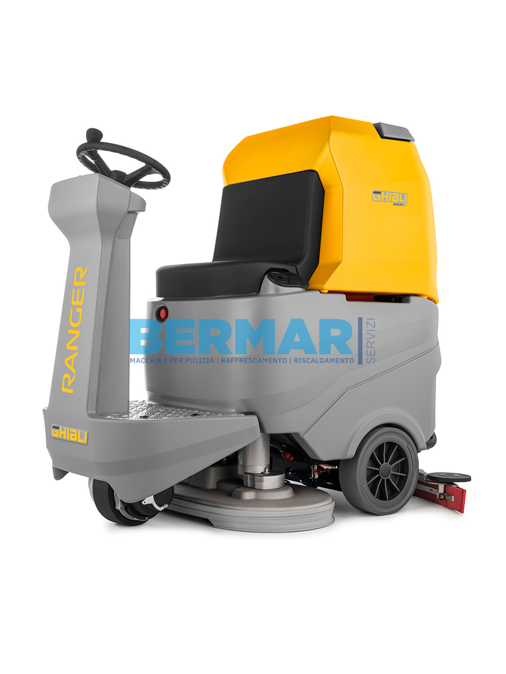 Lavapavimenti operatore a bordo Ghibli Ranger R155 FD 85