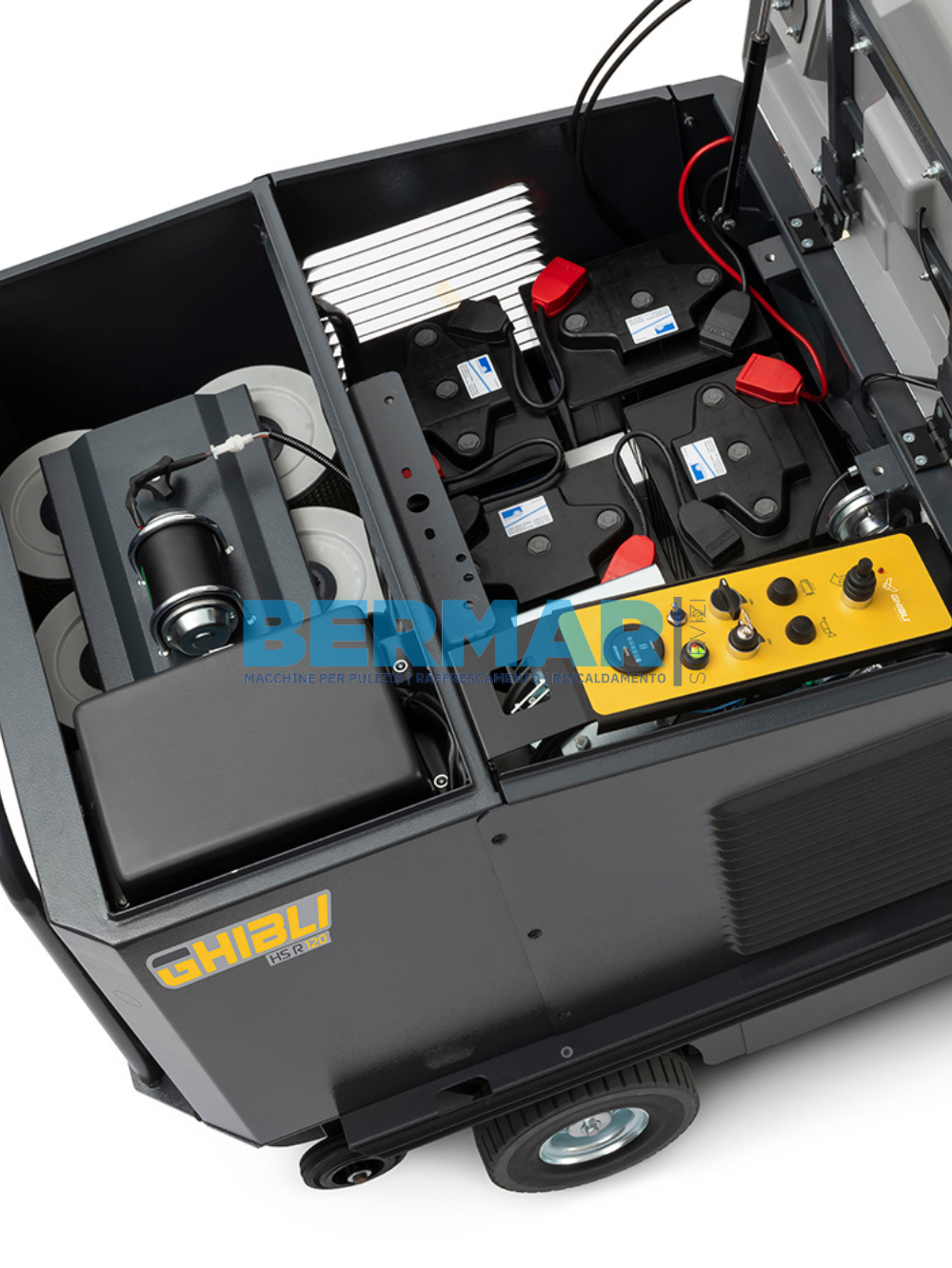 Spazzatrice Uomo a Bordo Ghibli HS R 120