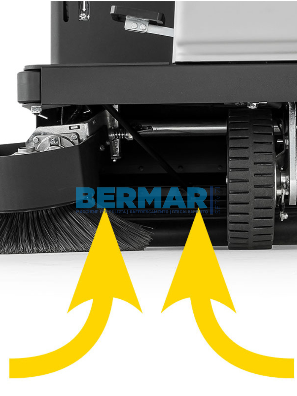 Spazzatrice Uomo a Bordo Ghibli HS R 110