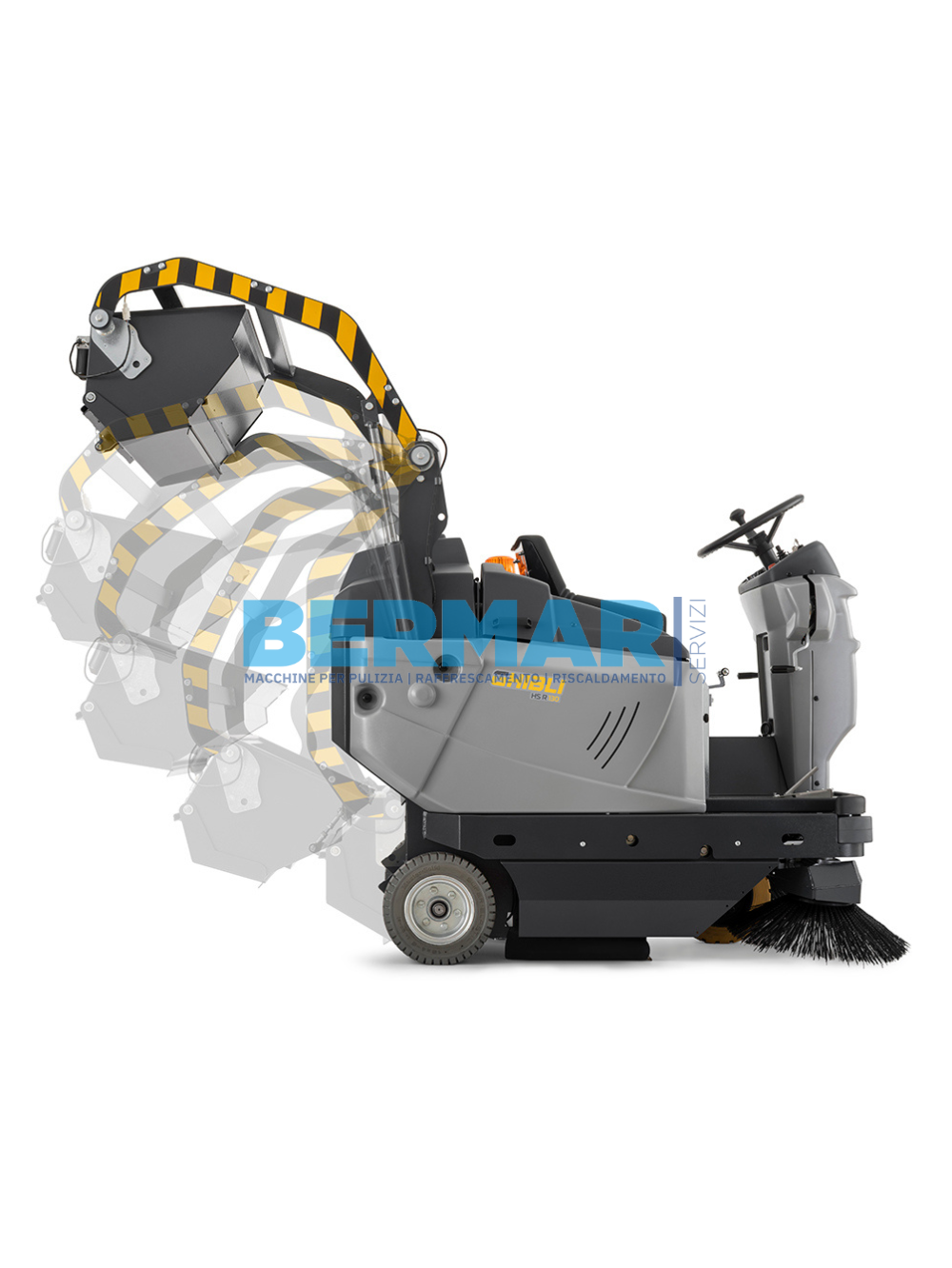 Spazzatrice Uomo a Bordo Ghibli HS R 130 ADM