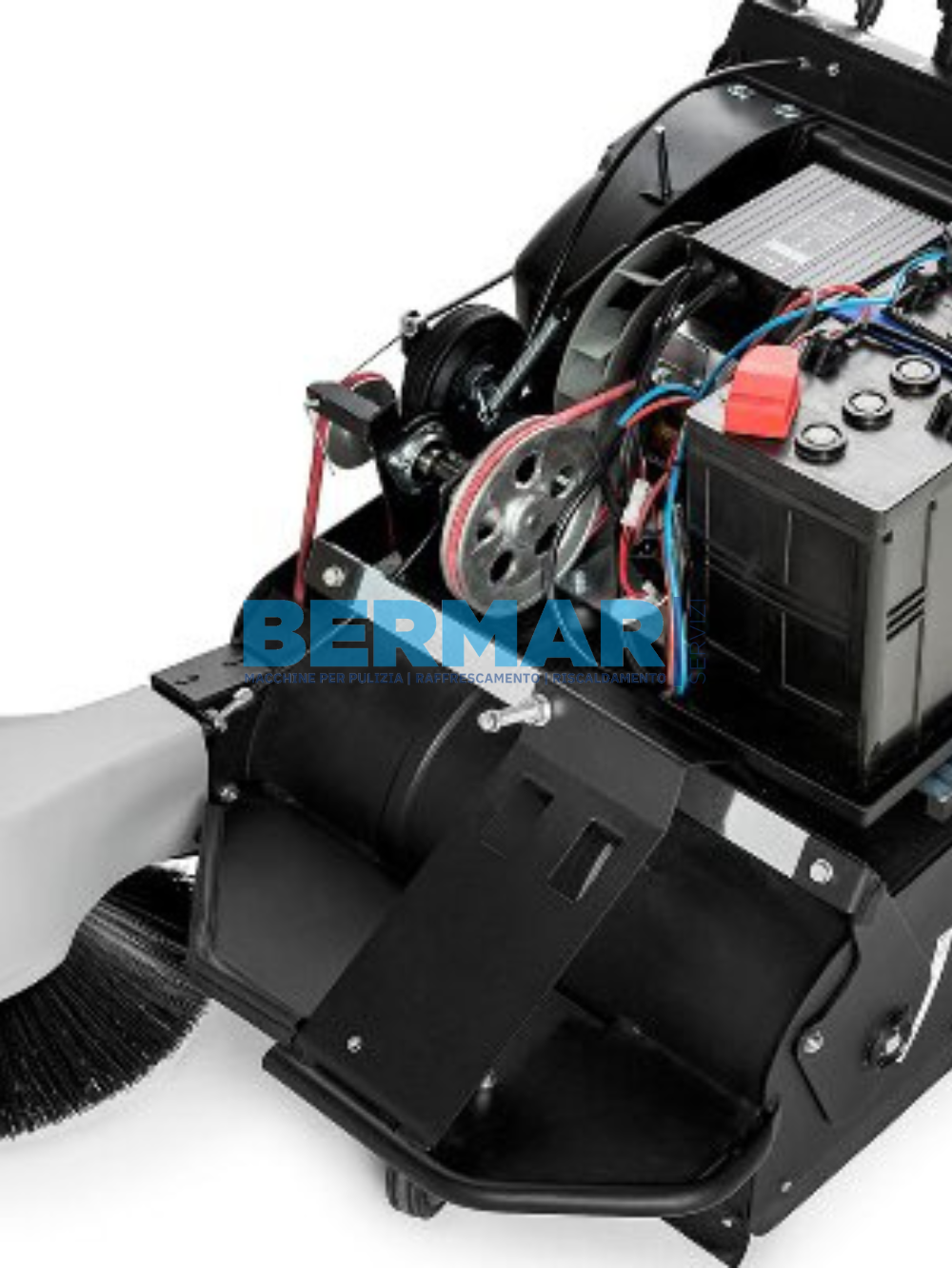 Spazzatrice Uomo a Terra Ghibli HS MT 80