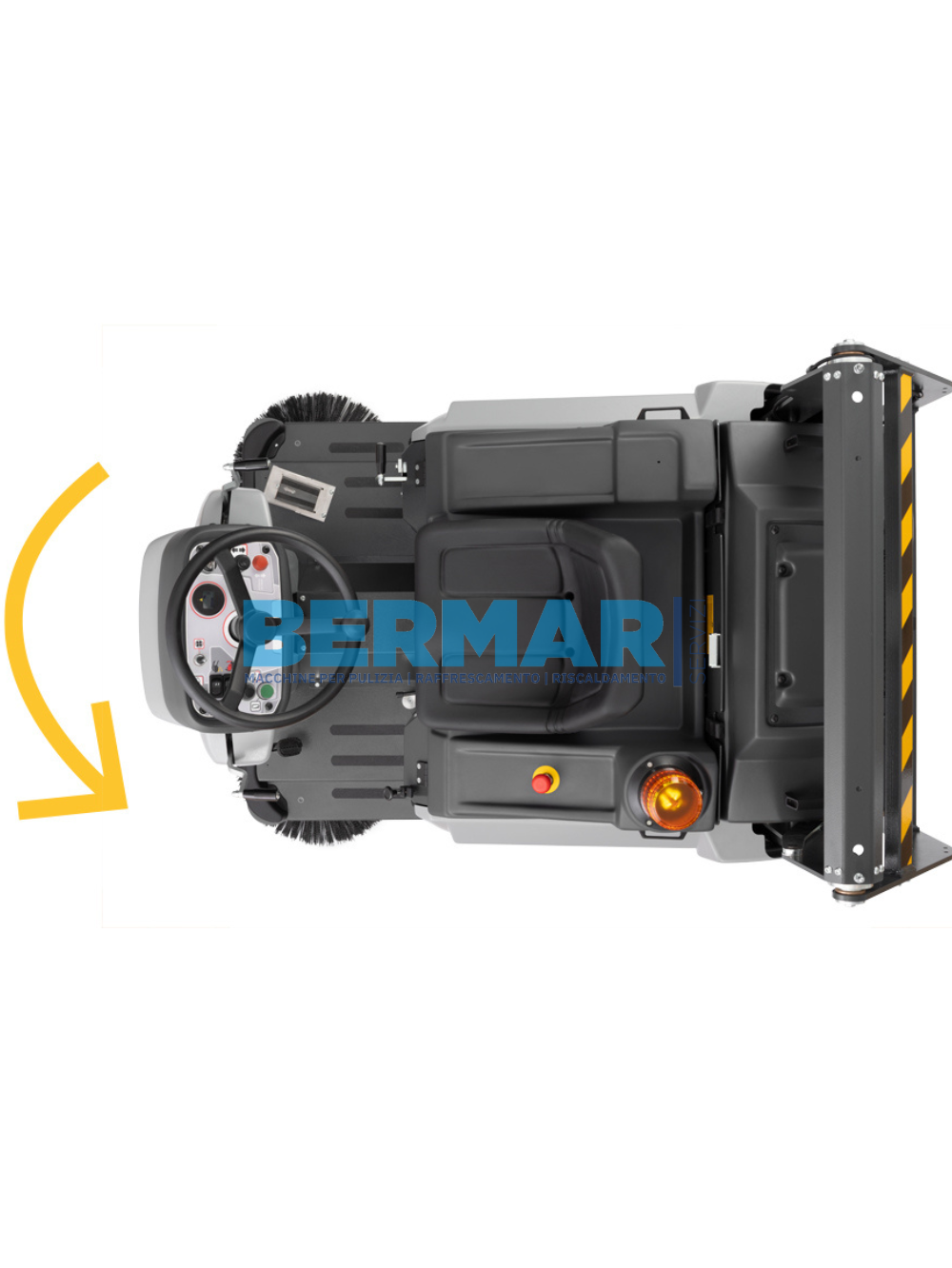 Spazzatrice Uomo a Bordo Ghibli HS R 130 ADM