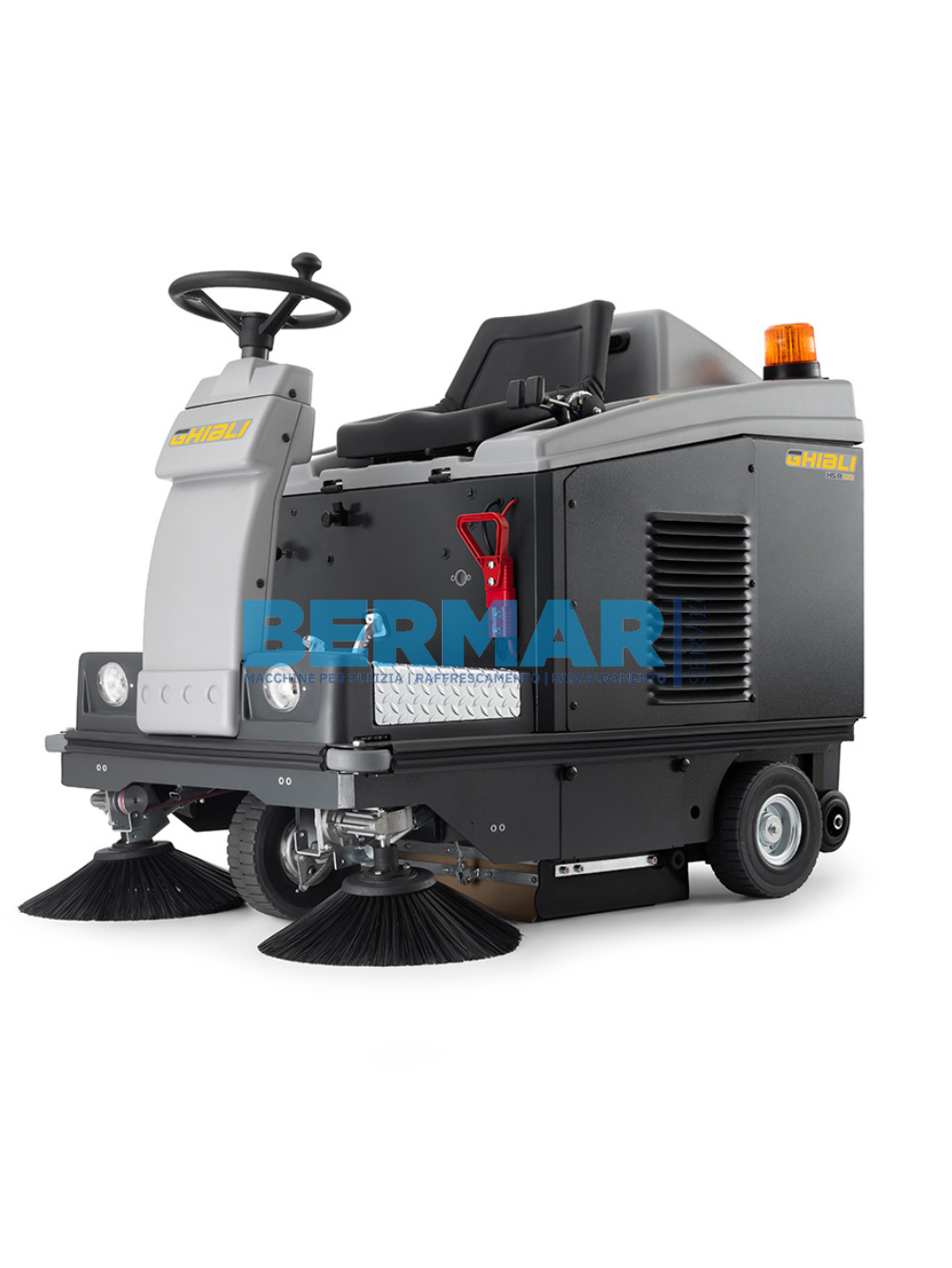 Spazzatrice Uomo a Bordo Ghibli HS R 120
