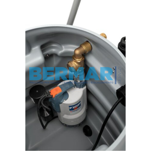 Aspiratore Ghibli InPump 90.2 - Aspiratore solidi/liquidi professionale con pompa integrata