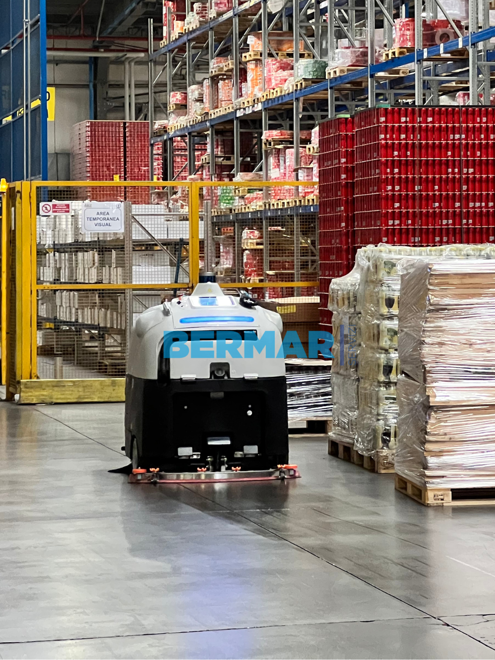 Lavapavimenti Lava-Spazza Industriale Automatica ECOBOT SC 80 PRO