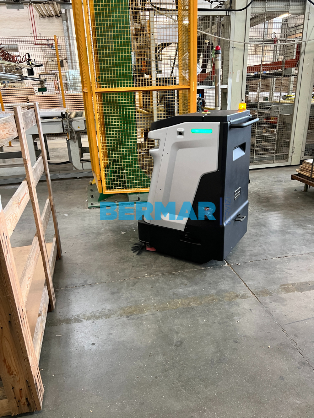 Spazzatrice autonoma industriale ECOBOT SP 50