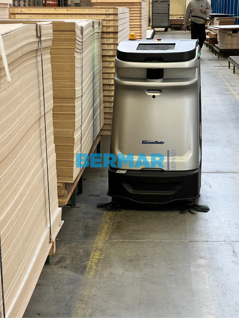 Spazzatrice autonoma industriale ECOBOT SP 50