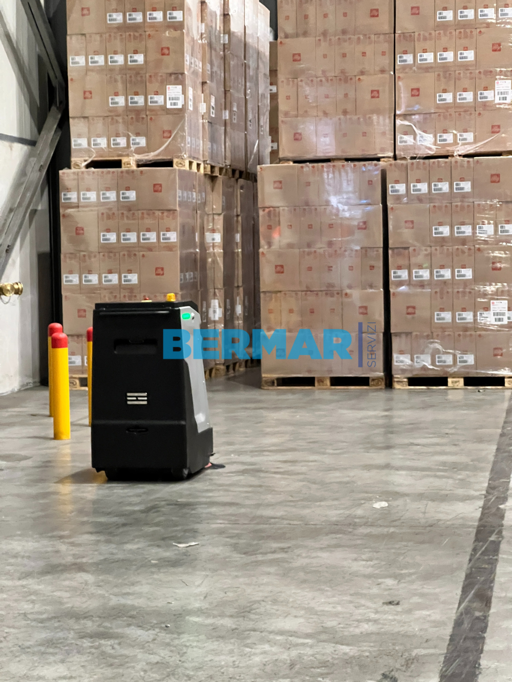 Spazzatrice autonoma industriale ECOBOT SP 50