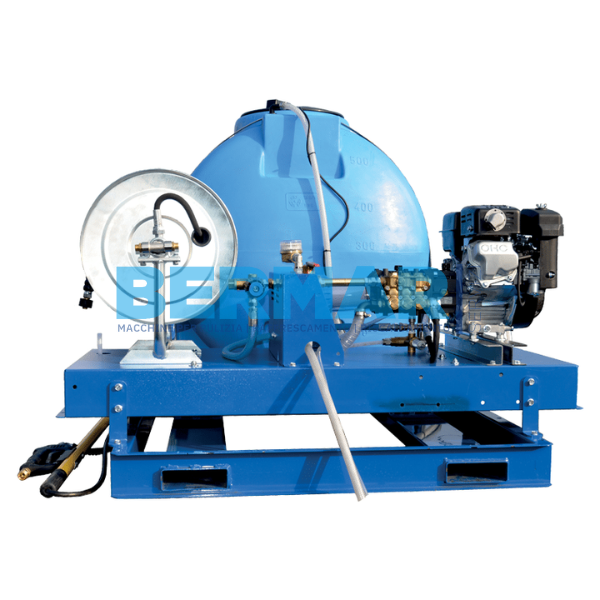 Hydro Pure Pick‑Up – lavaggio pannelli fotovoltaici (500 L / 1000 L)