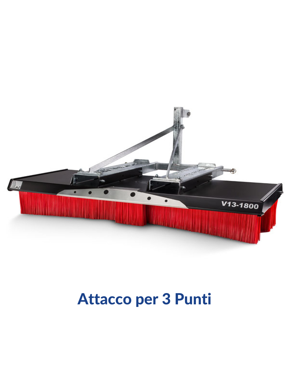 Attacchi vari per Spazzatrice per muletto, telescopico, trattore, ruspa