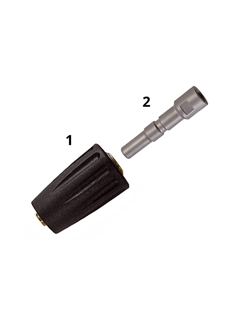 W6yz Jet Lavaggio A Getto Per Idropulitrice - Sgancio Rapido 11,6 Mm, Maschio BSP 1/4, Compatto Raccordo Sgancio Veloce 11.6mm - Foto 9